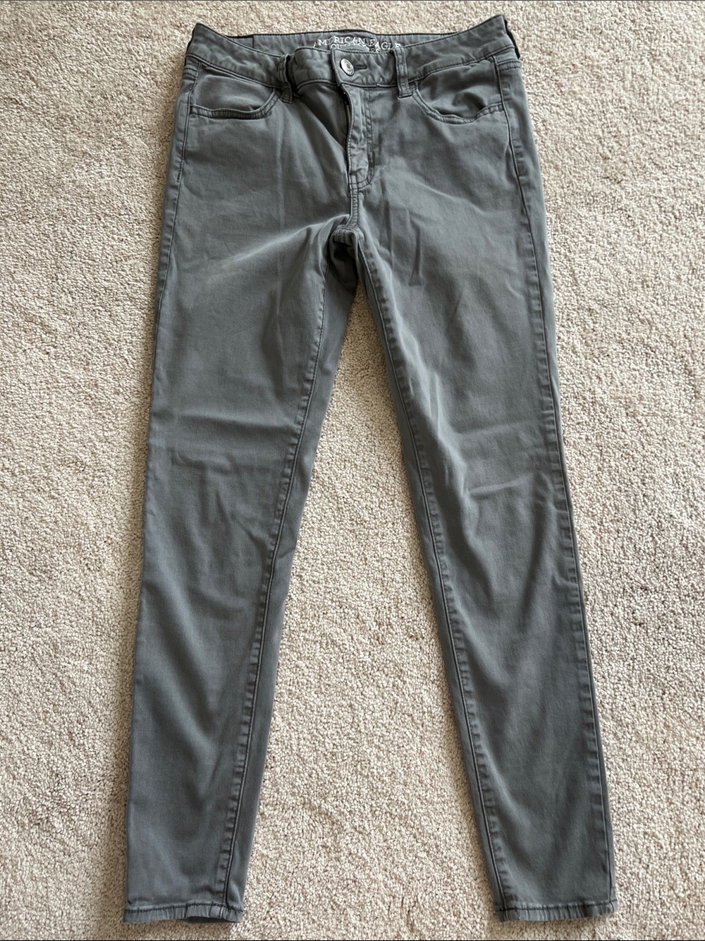 American Eagle Outfitters Gray Skinny Jeggings